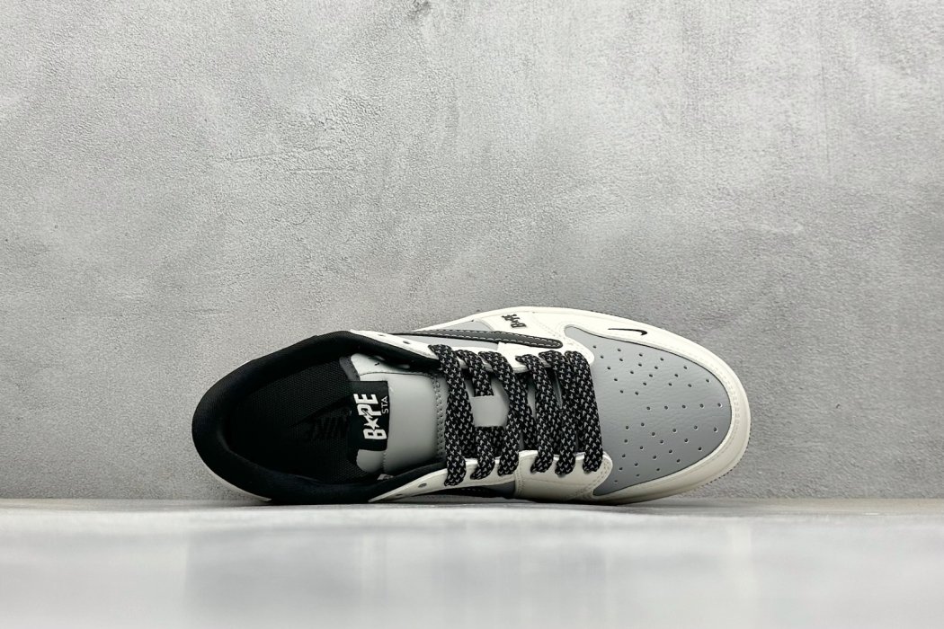 Кроссовки Fragment x Travis Scott x Air Jordan 1 Low фото 3