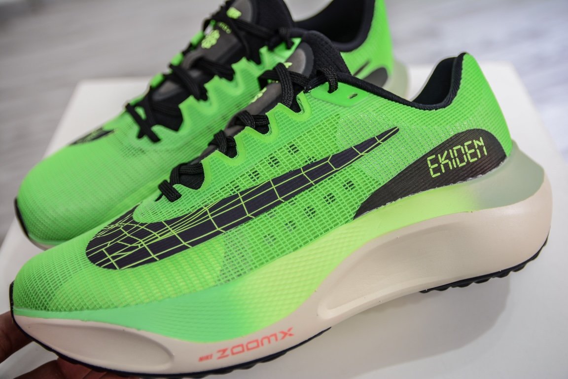 Sneakers Air Zoom Fly 5 Ekiden Scream Green DZ4783-304 фото 7