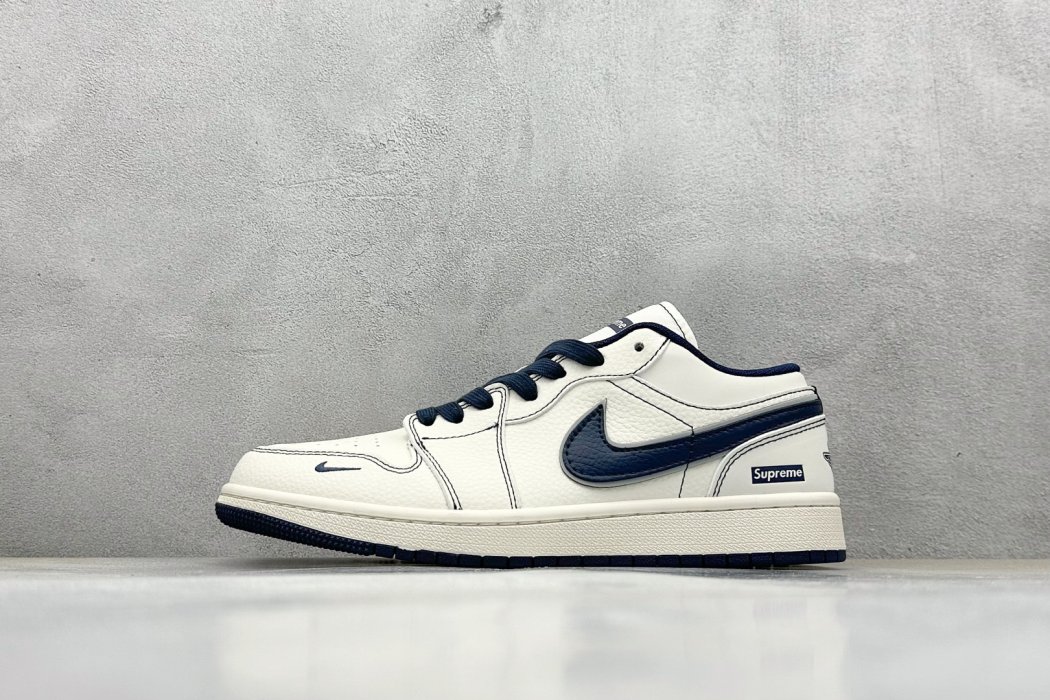 Кроссовки Air Jordan 1 Low x Supreme