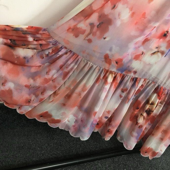 Платье с цветочным принтом фото 2