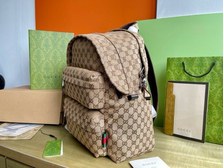 Рюкзак Gucci GG canvas large 40 см фото 2