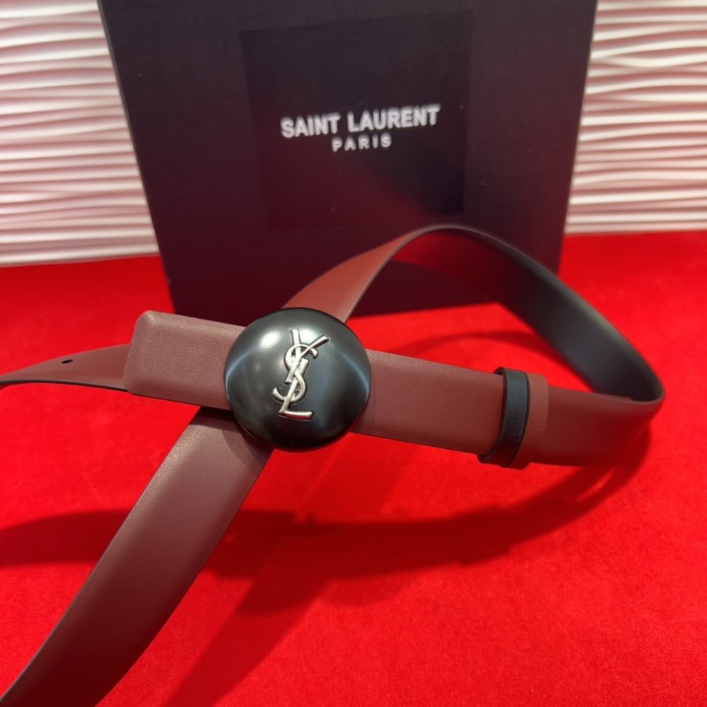 Belt leather 25 mm фото 5