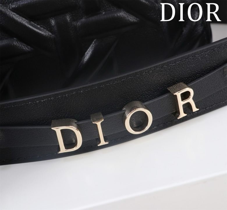 Сумка кожаная Lady Dior 20 см фото 9