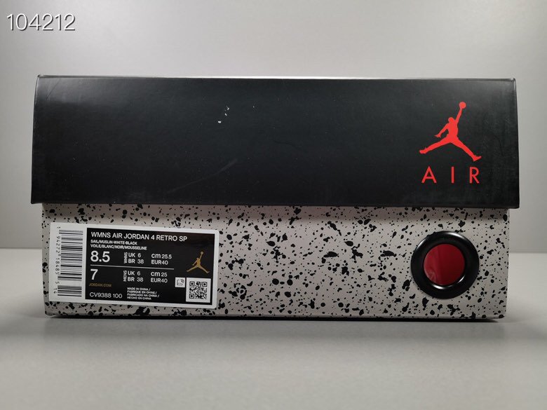 Кроссовки Off-White x Air Jordan 4 фото 9