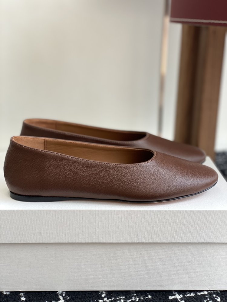 Ballet shoes leather фото 2