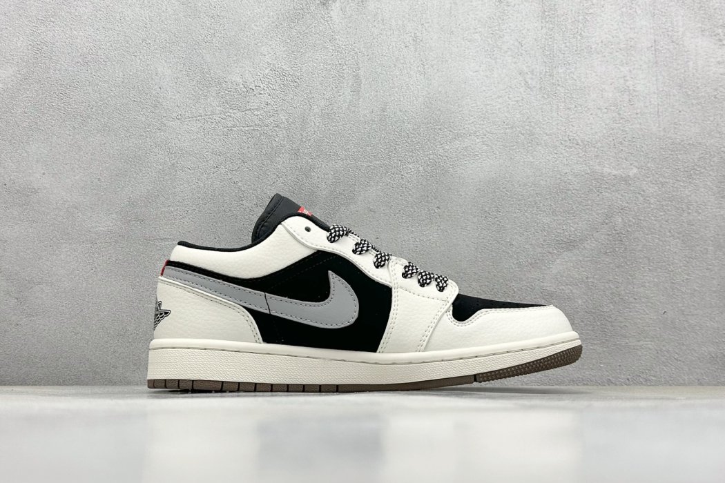 Кроссовки Air Jordan 1 Retro Low x Supreme фото 2