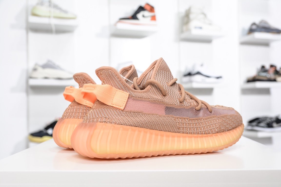 Кроссовки Yeezy Boost 350 V2 Clay - EG7490 фото 6