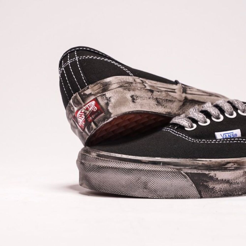 Кросівки VANS VAULT OG OLD SKOOL LX STRESSED - BLACK фото 9