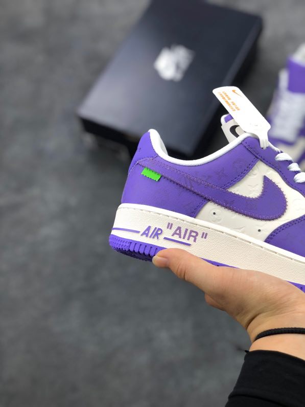 Кросівки  Air Force 1 White Violet DM0970-101 фото 6