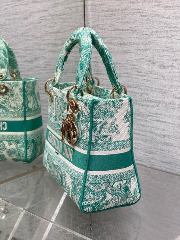 Сумка Lady Dior 24 см фото 3