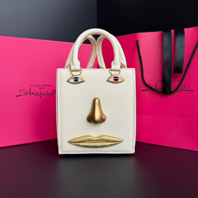 A bag leather women's 15 cm