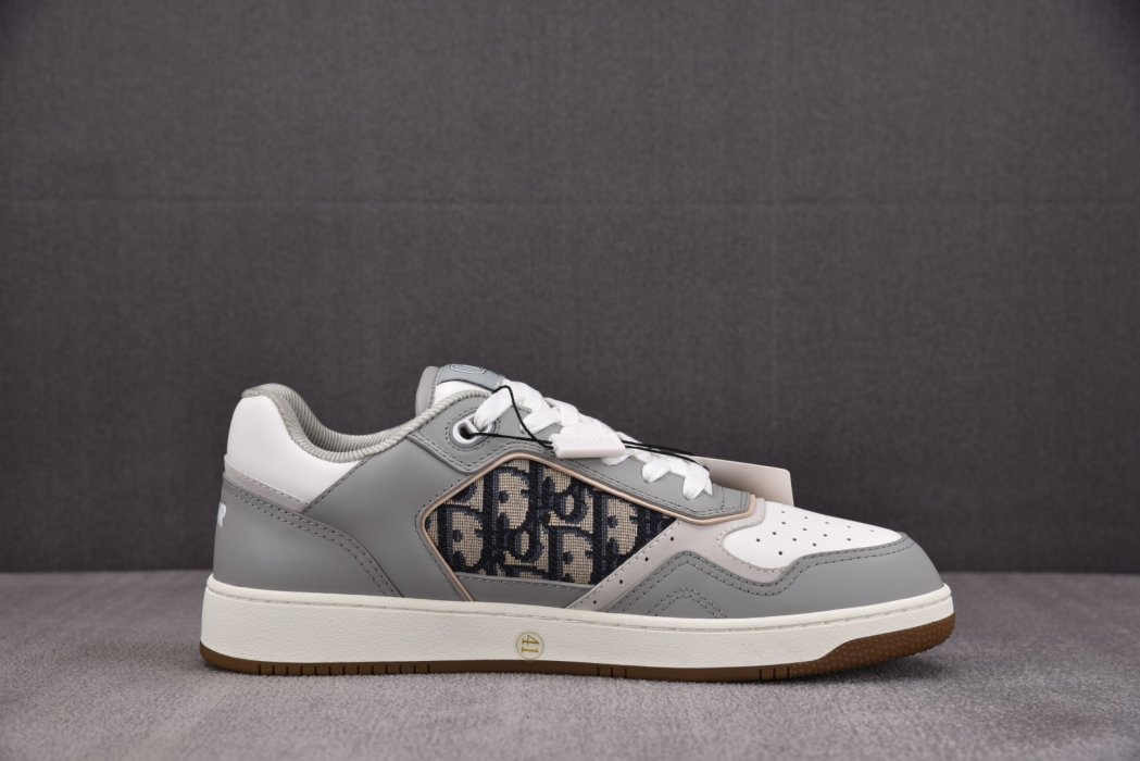 Кроссовки Dior B27 Low Gray White фото 2