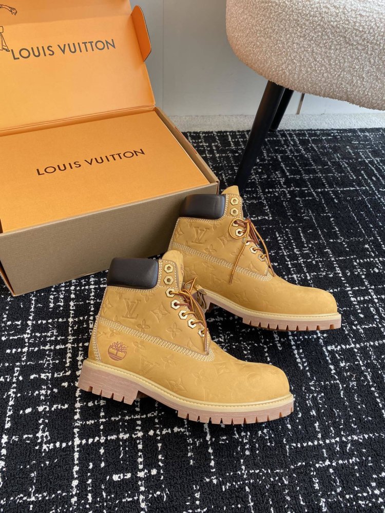 Ботинки женские Louis Vuitton x Timberland фото 4