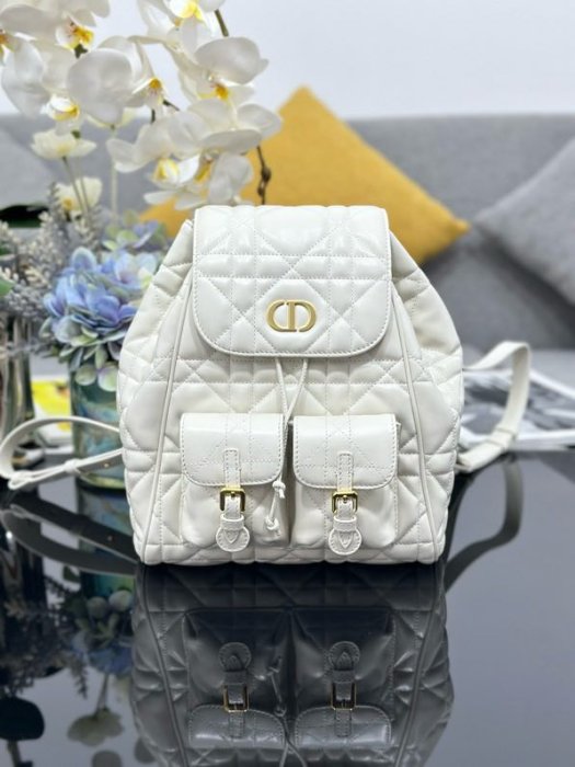 Backpack female Dior Caro 23 cm