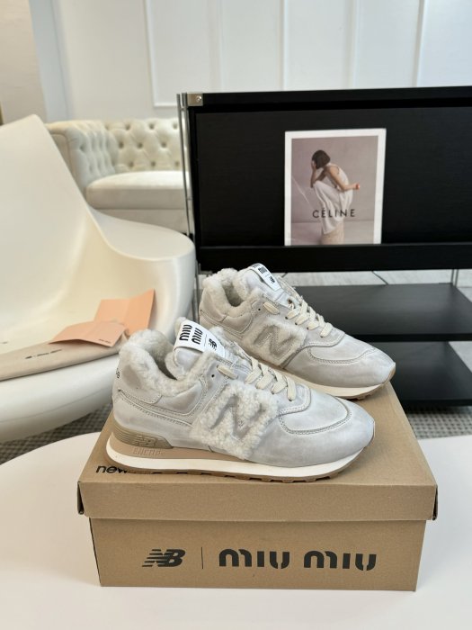 Кроссовки Miu Miu х New Balance 574 фото 4