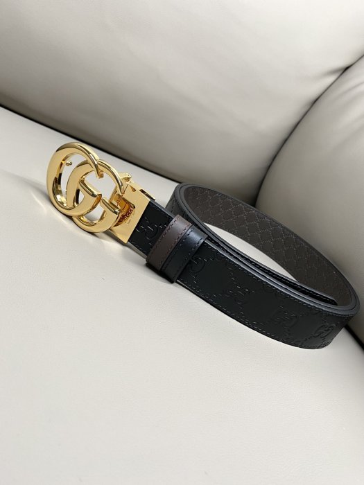 Belt leather bilateral 3.5 cm