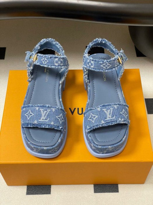 Sandals LV MAYA FLATFORM
