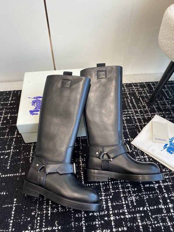 High leather women's boots