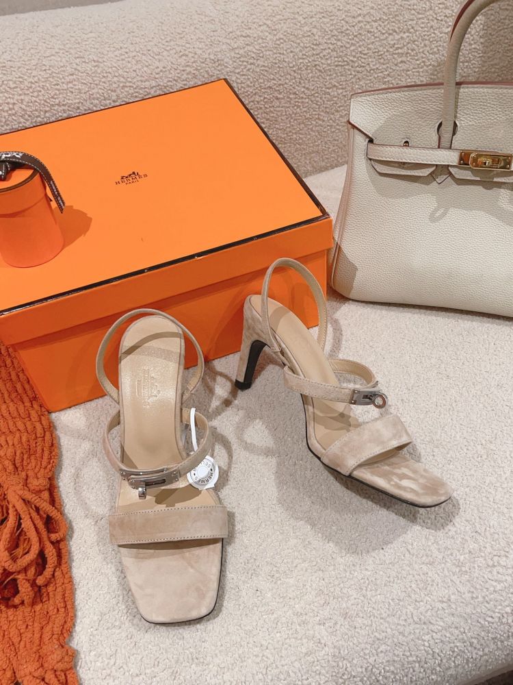 Босоніжки Hermes Glamour на підборах 7.5 см фото 3