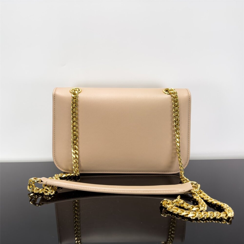 A bag TRIOMPHE FRAME 23 cm, natural leather фото 5