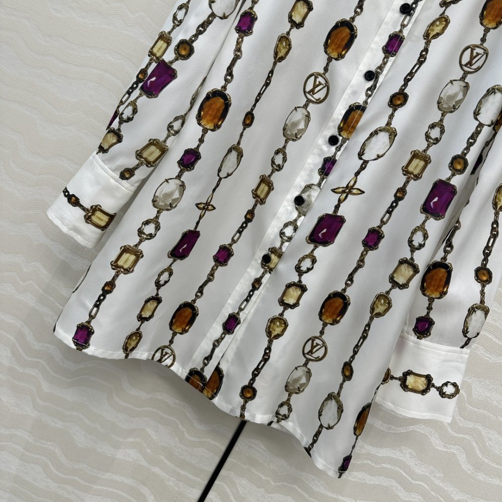 Рубашка шелковая женская фото 5