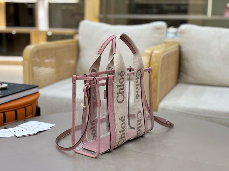 A bag тоут Chloe Woody Holiday Edition 26 cm фото 2