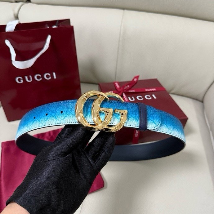 Belt leather 40 mm фото 2