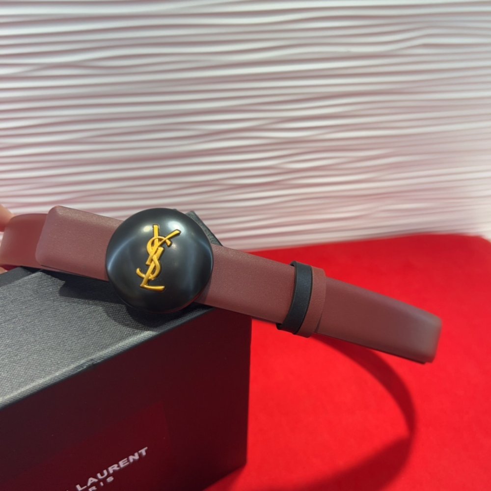 Belt leather 25 mm фото 2