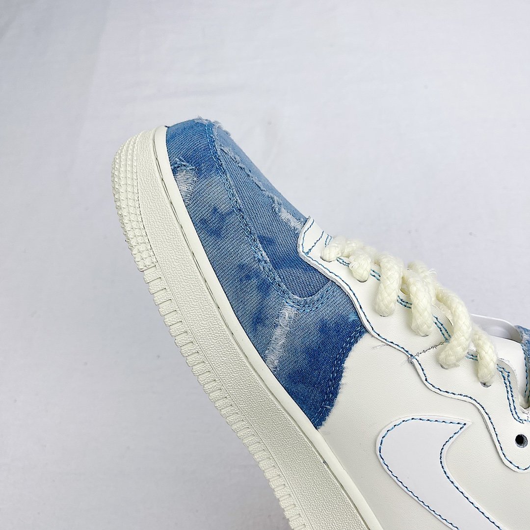 Кроссовки Air Force 1 Mid Broken silk CW1888-622 фото 6