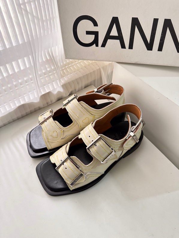 Sandals Muller leather фото 9