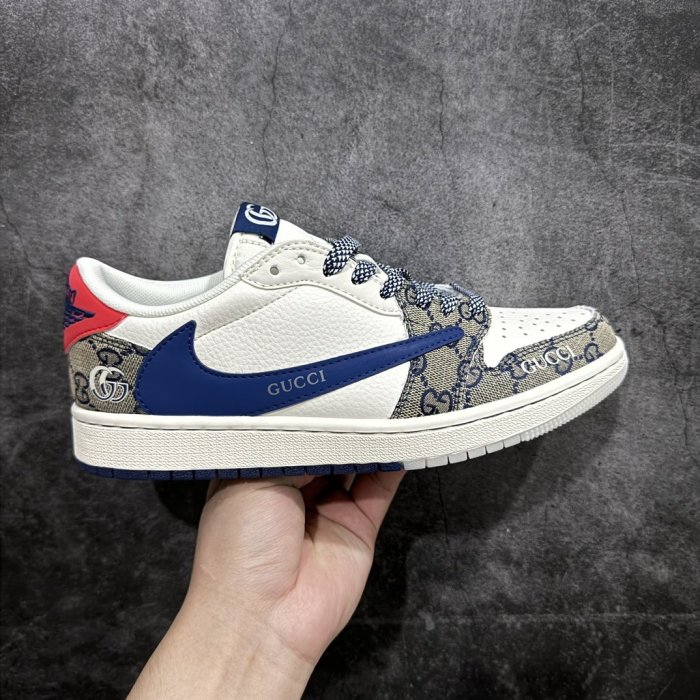 Кроссовки Travis Scott x Fragment Design x Air Jordan 1 Low OG