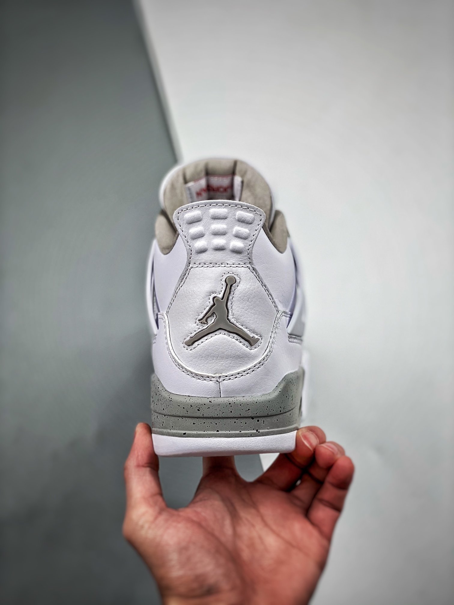 Кроссовки Air Jordan 4 Retro Tech White фото 8