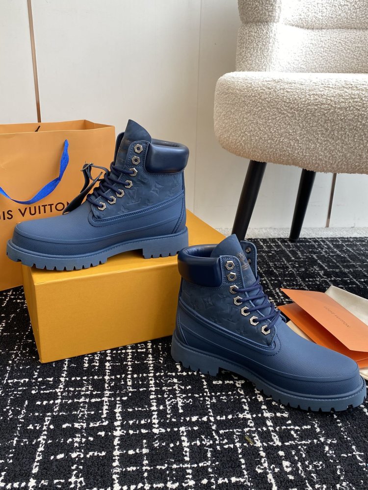 Ботинки женские Louis Vuitton x Timberland фото 4