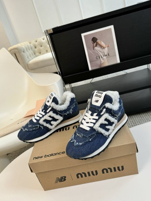 Кроссовки Miu Miu х New Balance 574 фото 3