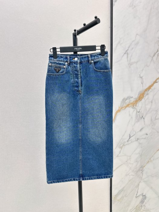 Skirt denim