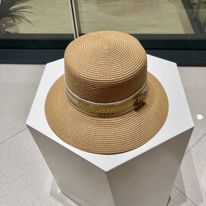 Hat women's wicker