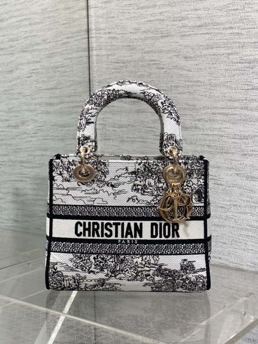 Сумка Lady Dior 24 см фото 2