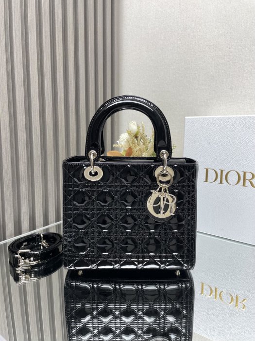 A bag women's Lady Dior 24 cm