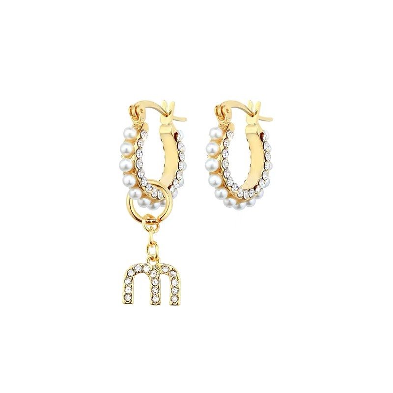 Luxury earrings, gold-plated фото 2