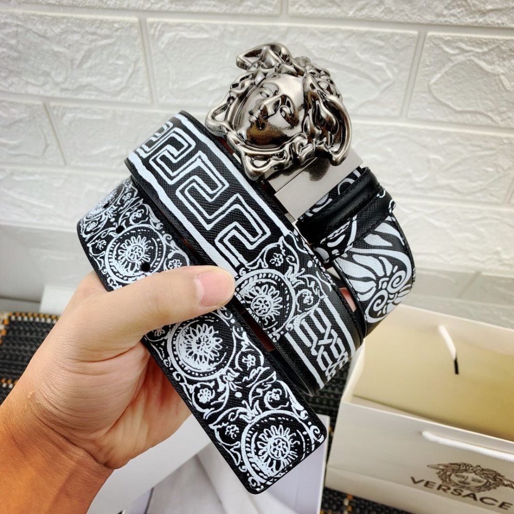 Ремень кожаный 40 мм фото 4