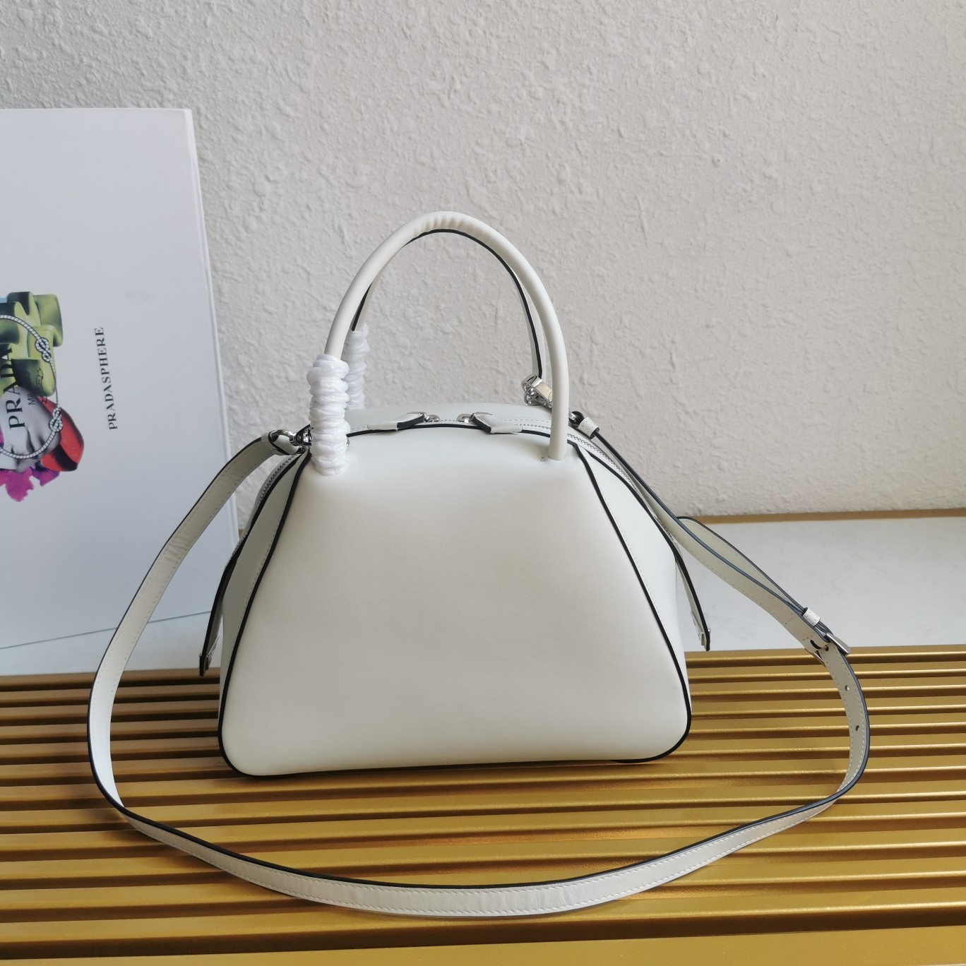A bag 25 cm, natural leather фото 4