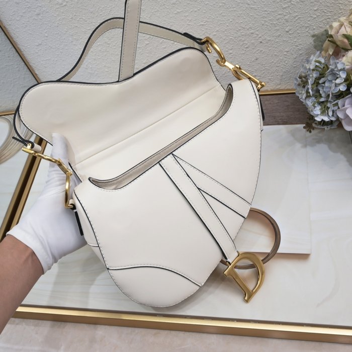 Сумка шкіряна жіноча Dior Saddle 25 см фото 6