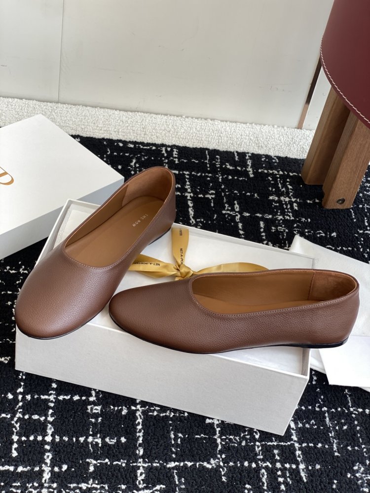 Ballet shoes leather фото 3