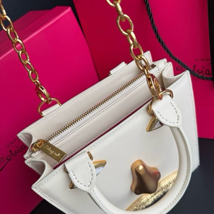 A bag leather women's 20 cm фото 9