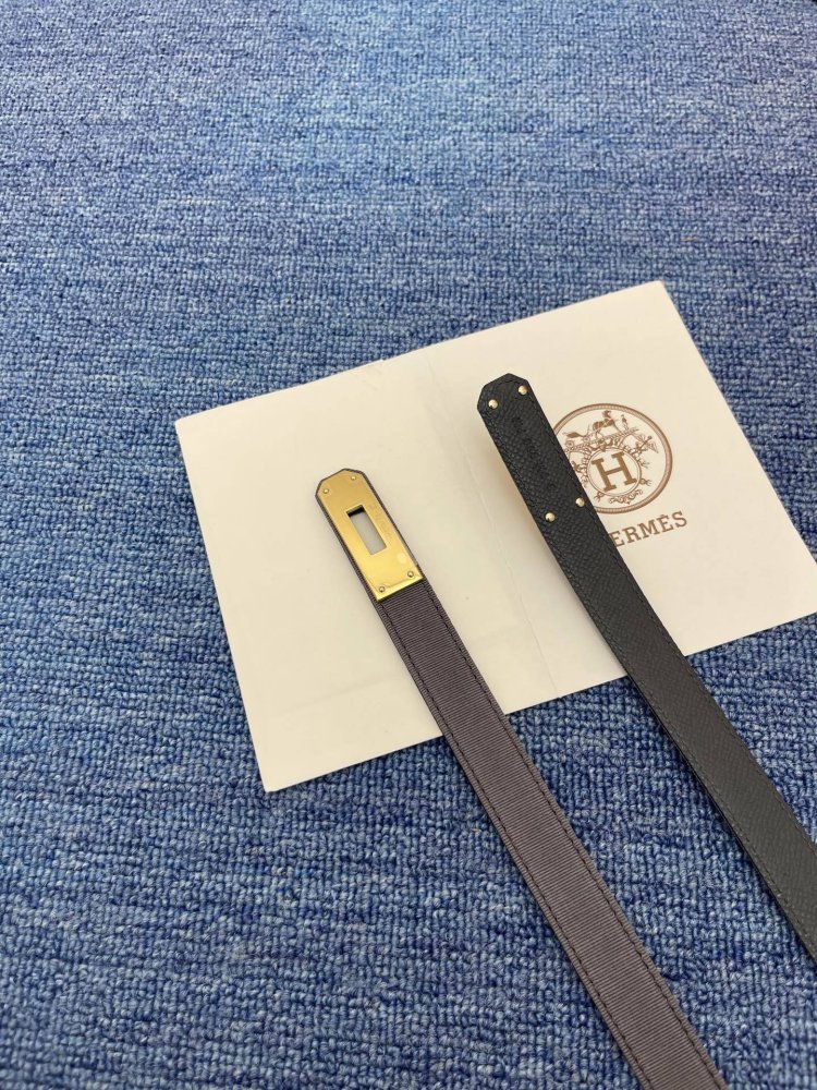 Belt leather 20 mm фото 2