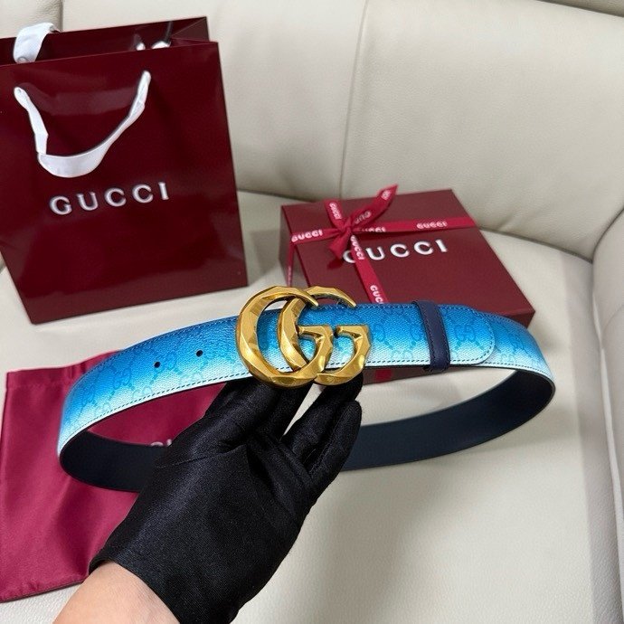 Belt leather 40 mm фото 4