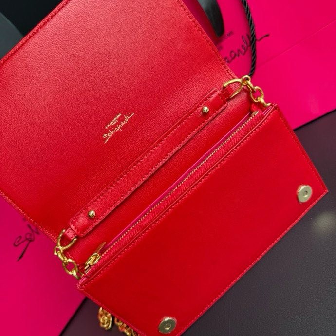 Клатч кожаный женский 19 см фото 3