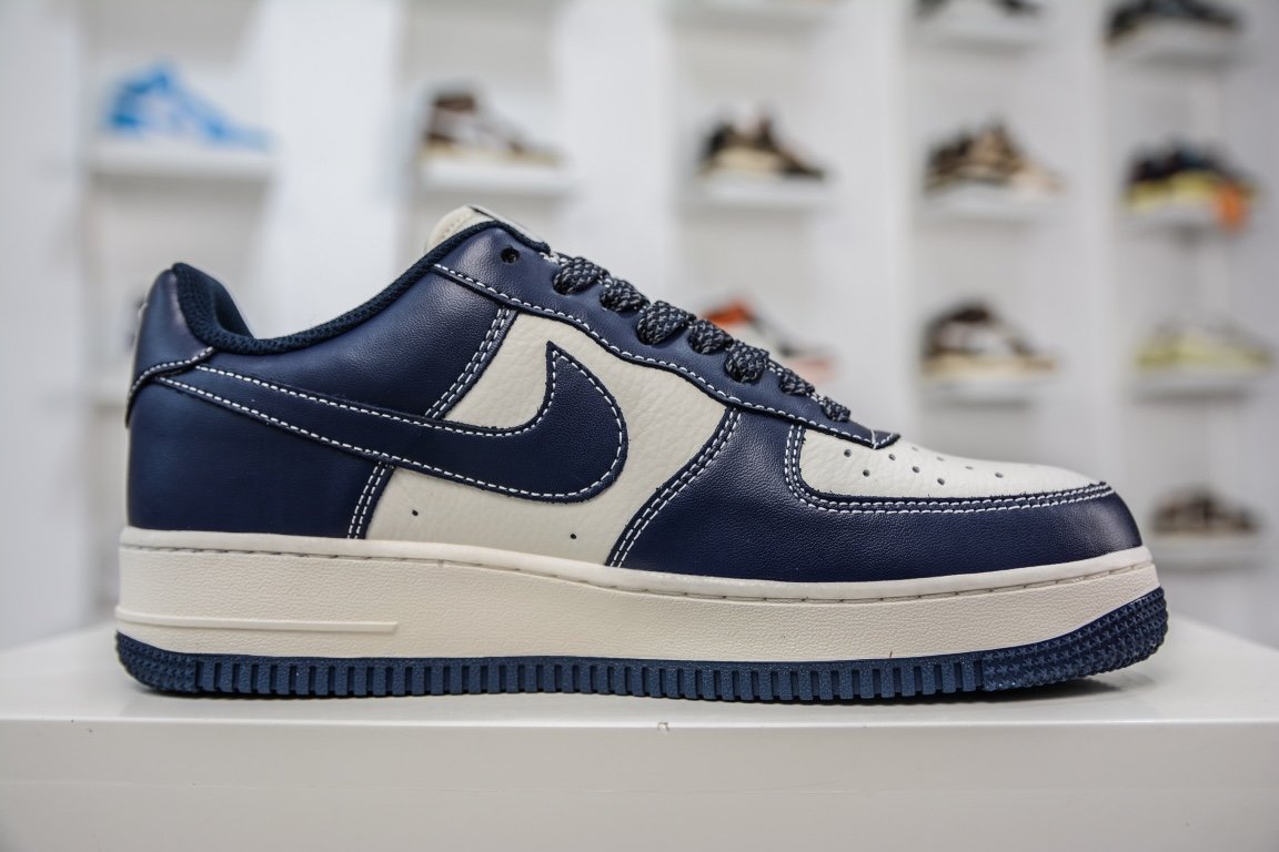 Кросівки Air Force 1 07 Premium Blue pot cookies фото 3