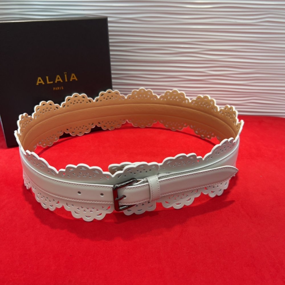 Belt leather 70 mm фото 6