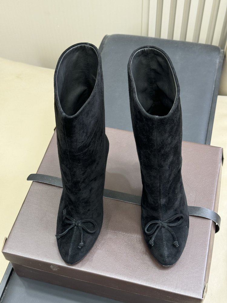 Ботильоны на высоком каблуке фото 2